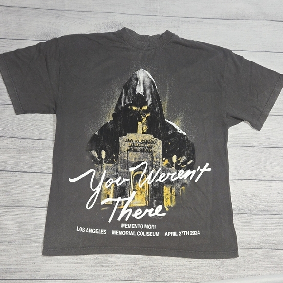 Darc Sport Men's You Weren't There Premium Vintage T-Shirt Gray Sizes M & L NWT - Picture 1 of 13